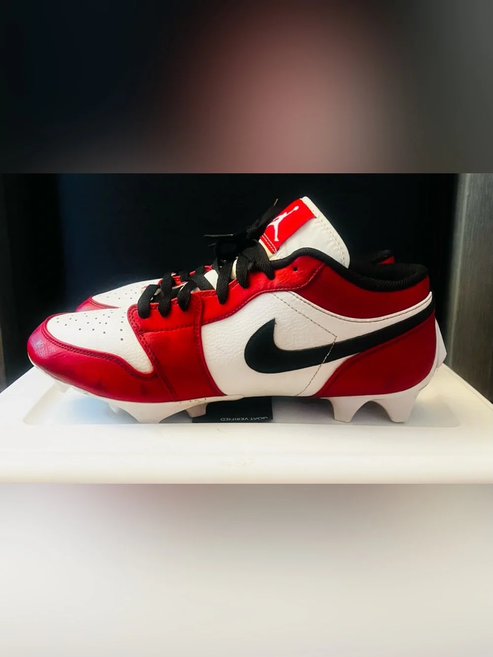 ✨Jordan 1 Low TD Football Cleat ‘Chicago’, Men’s Size 11 (2023 release)✨